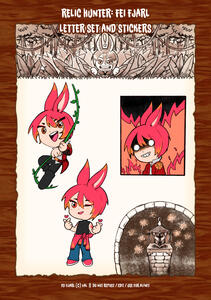 fei fjarl stationery set (for val) fei fjarl stationery set (for val)